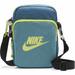 Nike Bags | New Nike Heritage Crossbody Small Utility Bag Blue Cv1408-404 | Color: Blue | Size: Os
