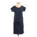 Old Navy Casual Dress - Shift: Blue Dresses - Women's Size X-Small