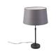 Parte - Lampe de table avec Abat-Jour - 1 lumière - ø 350 mm - Gris - Rustique - éclairage