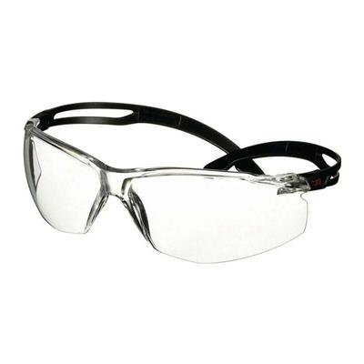 SecureFit SF501AF-BLK Schutzbrille mit Antibeschlag-Schutz, mit Antikratz-Schutz Schwarz - 3M