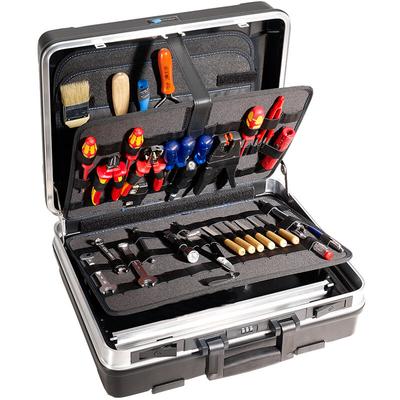 B&w International - b&w tool.cases Werkzeugkoffer Base mit Werkzeugschlaufen Werkzeugbox 50x42x20 cm