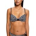 ESPRIT Damen Hamptons Beach Ay Rcs Pad.bra Bikini, Black 3, D EU