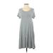 Old Navy Casual Dress - A-Line: Gray Dresses - Women's Size Small