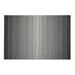 Chilewich Easy Care Domino Stripe Shag Door Mat 18 x 28 Synthetics/Plastic in Gray/White/Brown | 28 H x 18 W x 0.25 D in | Wayfair 200822-001