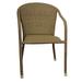 Highland Dunes Whitton Stacking Patio Dining Chair in Brown | 33 H x 22 W x 28 D in | Wayfair WSACC-2PACK
