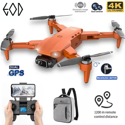 Drone GPS L900PRO 4K HD Professionnel avec Caméra pour Touristes Stabilisation Aérienne Moteur