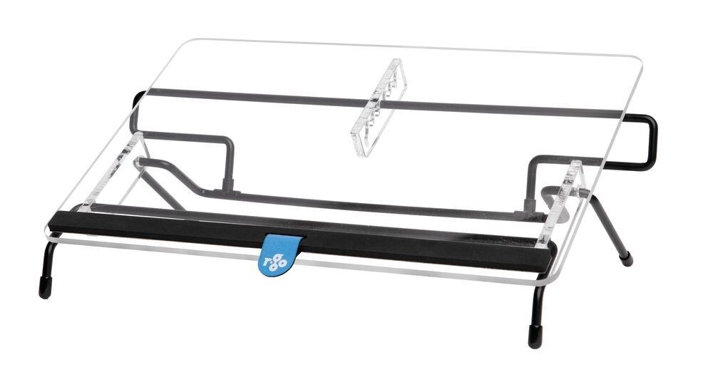 R-Go Tools R-Go Flex Read Dokumentenhalter, Mittel, einstellbar, transparent Image