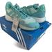 Adidas Shoes | Adidas Originals Big Kid Child Size 4 Zx 1k Boost Sneakers Hallo Mint Green New | Color: Green | Size: 4g