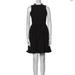 Kate Spade Dresses | Kate Spade Black Size 6 Dress With Ruffle Details And Pockets | Color: Black | Size: 6