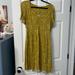 American Eagle Outfitters Dresses | American Eagle Floral Dress | Color: Green/Yellow | Size: L