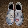 Nike Shoes | Disney Villains Nike Slip-Ons | Color: White | Size: 7.5