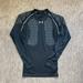 Under Armour Shirts | Men's Medium Under Armour Long Sleeve Football Compression Shirt Heatgear Black | Color: Black | Size: M