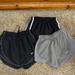 Nike Shorts | 3 Nike Tempo Running Shorts Xs | Color: Black/Gray | Size: Xs