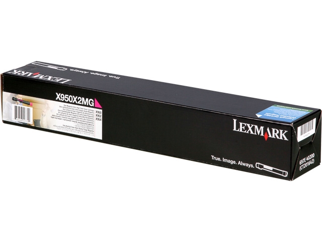 Laser/Kopierer LEXMARK X950X2MG LEXMARK X950 TONER MAGENTA Image