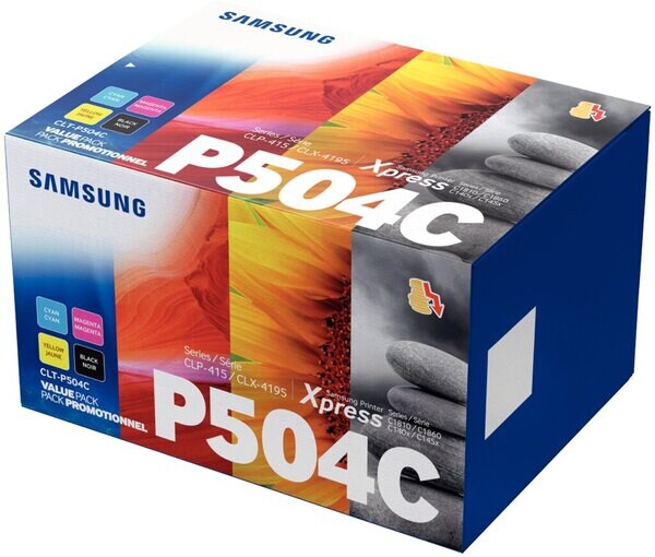 hp Multipack Toner Cartrigde CYMK für Samsung CLP-415N Image