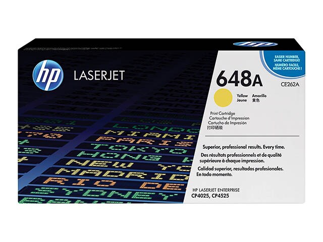 Laser/Kopierer HEWLETT PACKARD CE262A HP CLJ CP4525 TONER YELLOW Image