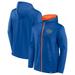 Men's Fanatics Branded Royal Florida Gators Ball Carrier Full-Zip Hoodie