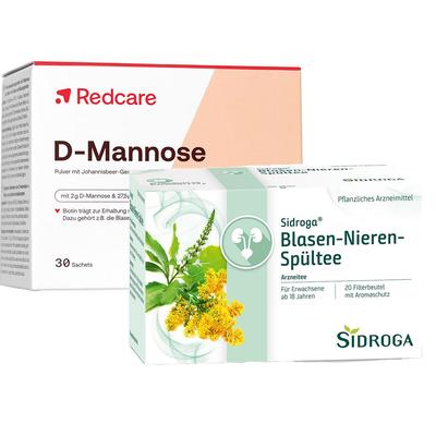 Sidroga Blasen- und Nierentee + D-Mannose RedCare 1 St Set Image