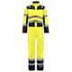 Tricorp 753002 Safety Multinorm Bicolor Overall, 74% Baumwolle/25% Polyester/1% Sonstige Fasern, 320g/m², Fluorgelb-Tinte, Größe 54