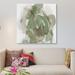 East Urban Home 'Flow I' Graphic Art Print on Canvas in Green Paper | 26 H x 26 W x 1.5 D in | Wayfair C92A0B75125D4247A19243F7ADE44911