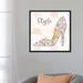 East Urban Home 'Fashion Blooms II' Graphic Art Print on Canvas in Blue/Gray/Green | 18 H x 18 W x 1.5 D in | Wayfair