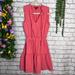 Anthropologie Dresses | ,2/$40anthropologie-Drew Sleeveless Tiered Dress Size Xs | Color: Pink | Size: Xs