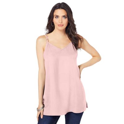 Plus Size Women's V-Neck Cami by Roaman's in Soft ...
