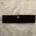 Lululemon Athletica Accessories | Black Lululemon Headband | Color: Black | Size: Os