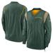 Men's Nike Green Bay Packers Sideline Team ID Reversible Pullover Windshirt