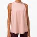 Lululemon Athletica Tops | Lululemon All Tied Up Tank Top, Pink Mist. Estimated Sz 8 | Color: Pink | Size: M