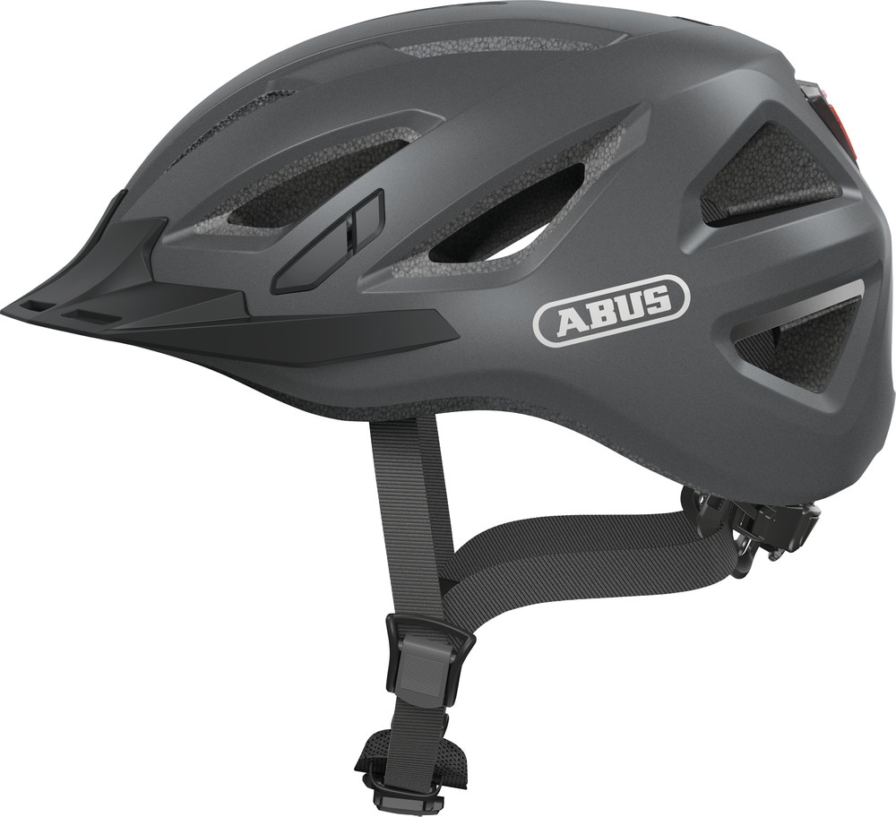 Fahrradhelm ABUS "URBAN-I 3.0" Gr. L, grau (titan), Helme, L Kopfumfang: 56cm - 61cm Image
