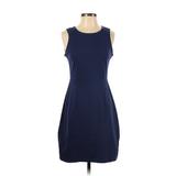 Old Navy Casual Dress - Sheath Crew Neck Sleeveless: Blue Print Dresses - Women's Size X-Small