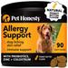 Allergy Support Soft Chews for Dogs, Count of 90, 3.71 IN