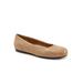 Women's Sonoma Cap Toe Flat by SoftWalk in Mocha (Size 7 M)