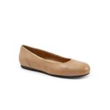 Women's Sonoma Cap Toe Flat by SoftWalk in Mocha (Size 7 1/2 M)