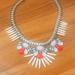 Anthropologie Jewelry | Anthropologie Statement Necklace | Color: Cream/Pink | Size: Os