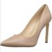 Nine West Shoes | Nine West Women's Tatiana Leather Pump - 8.5m - Nude - New In Box | Color: Cream | Size: 8.5