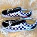 Vans Shoes | Navy Checkered Vans | Color: Blue | Size: 6