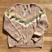 Nine West Sweaters | Nine West Pink And Gold Chevron Sweater | Color: Gold/Pink | Size: L