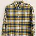 American Eagle Outfitters Shirts | American Eagle Seriously Soft Classic Fit Men’s Button Down Shirt Size S | Color: Blue/Yellow | Size: S