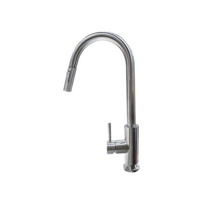 Lippert Bullet Down Faucet - Single Hole Stainless Steel 719333