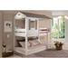 ACME Darlene Twin/Twin Bunk Bed, Rustic White