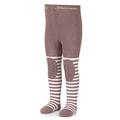 Sterntaler Unisex Baby GOTS Krabbelstrumpfhose Emmi Strumpfhose, Undurchsichtige, braun, 74