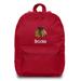 Red Chicago Blackhawks Personalized Backpack