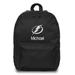 Black Tampa Bay Lightning Personalized Backpack