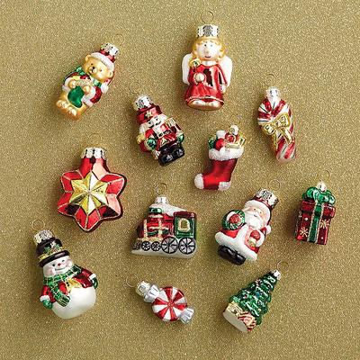 Mini Christmas Icon Ornaments, Set of 12 - Frontga...