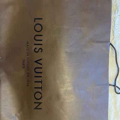 Louis Vuitton Accessories | Louis Vuitton, Dior, Gucci, Miu Miu, Chanel, Lacoste Paper Gift Bags Authentic. | Color: Brown/White | Size: Different Sizes