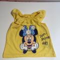 Disney Shirts & Tops | Disney Minnie Mouse Yellow Top Size 12 Months | Color: Yellow | Size: 12mb