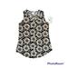 Lularoe Tops | L Lularoe Black And White Floral Tank Top New Large 4-8 | Color: Black/White | Size: L