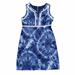 Nine West Dresses | Nine West 12 Tie Dye Sleeveless Dress | Color: Blue/White | Size: 12